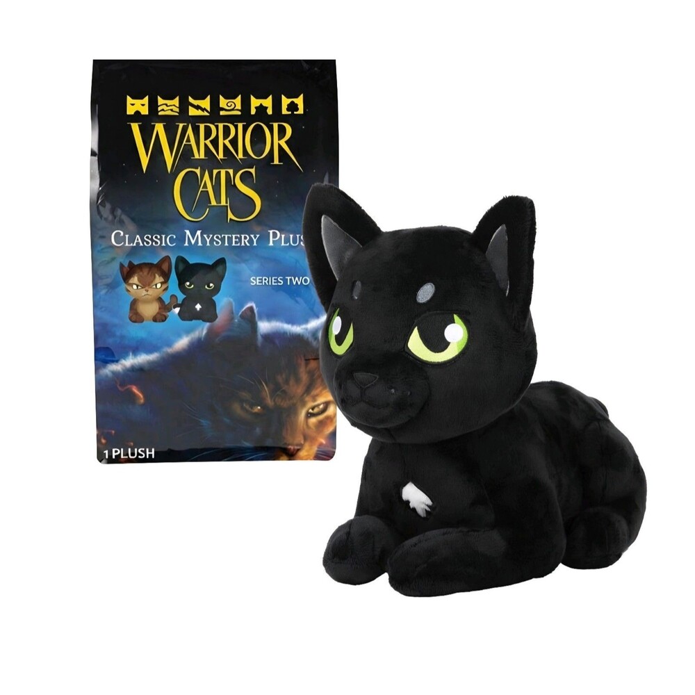Warrior cats series 2 large Ravenpaw plush BRAND NEW SEALED!